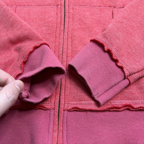 Miss Me Red Embellished Zip Up Jacket Women’s Size Medium - Picture 3 of 13